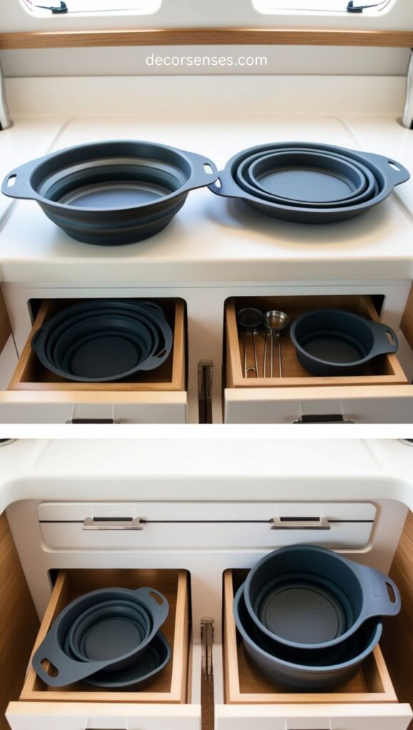 Camper Collapsible Kitchenware