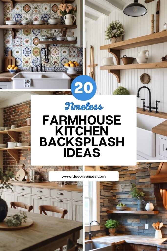 Farmhouse Kitchen Backsplash Ideas