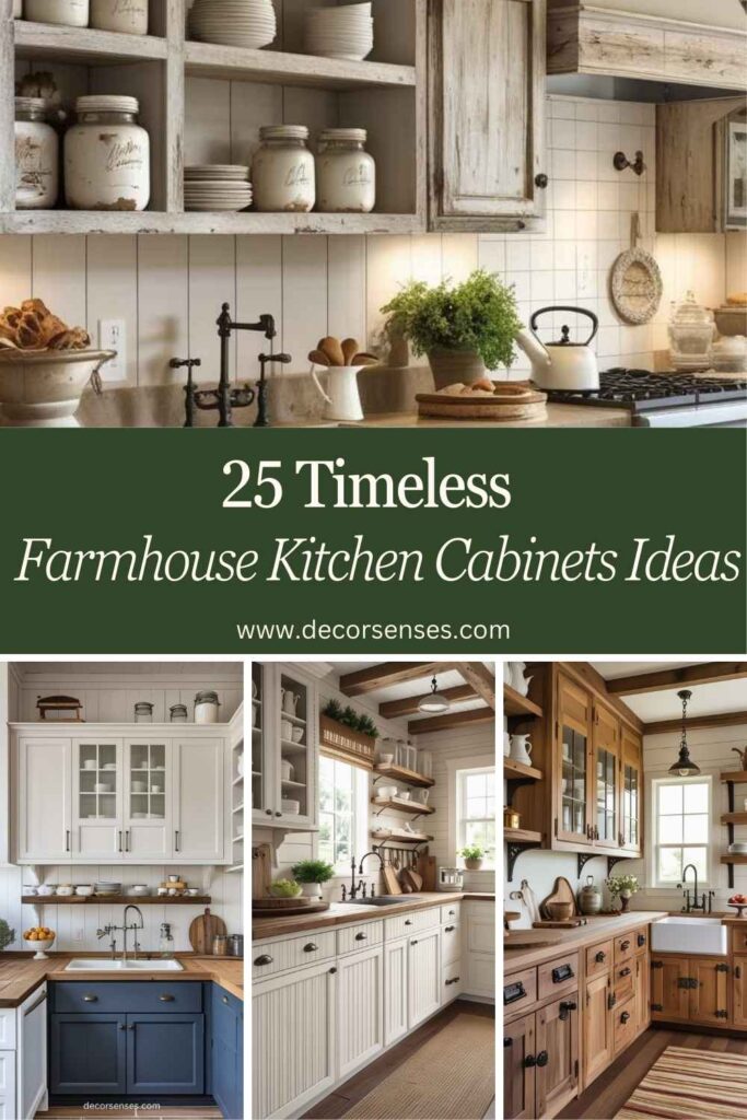 Farmhouse Kitchen Cabinets Ideas