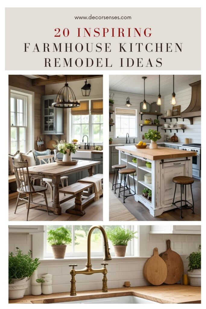 Farmhouse Kitchen Remodel Ideas