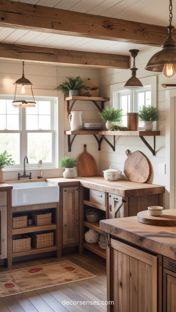 Farmhouse Rustic Wood Elements