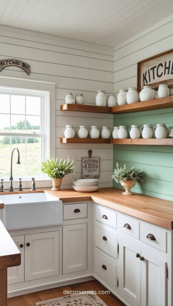 Farmhouse Shiplap Walls