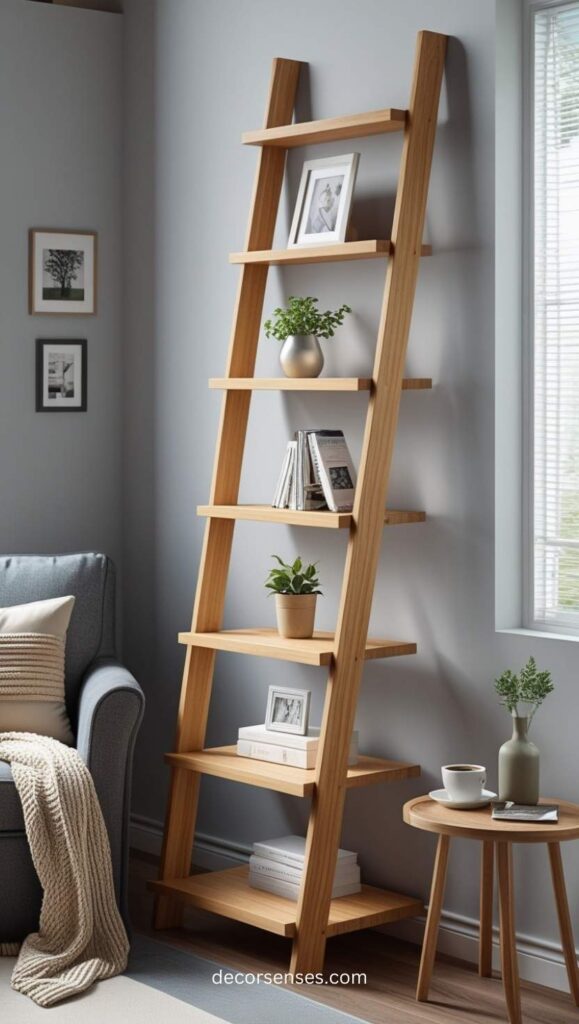 Ladder Style Shelves