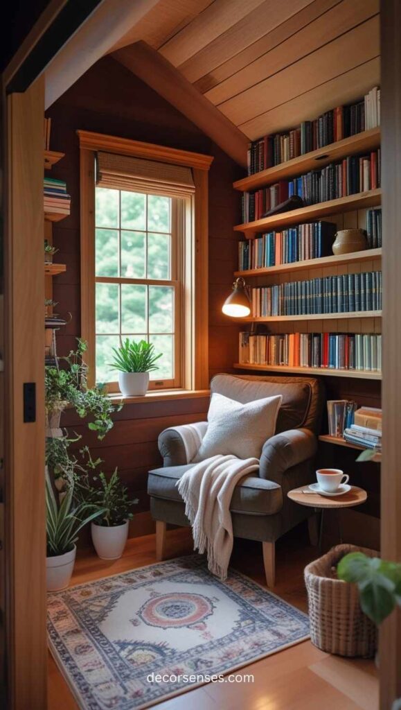 Library Cozy Reading Nook