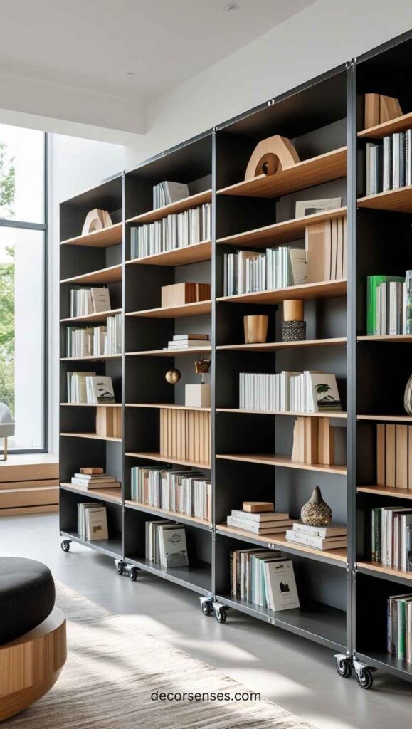 Modular or Rolling Shelves