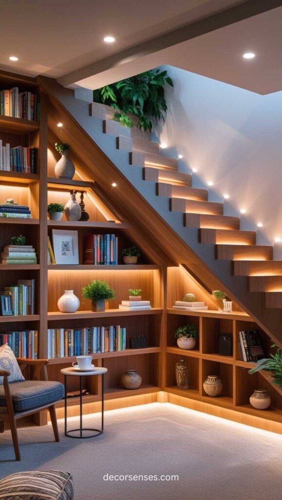 Under Stair Library