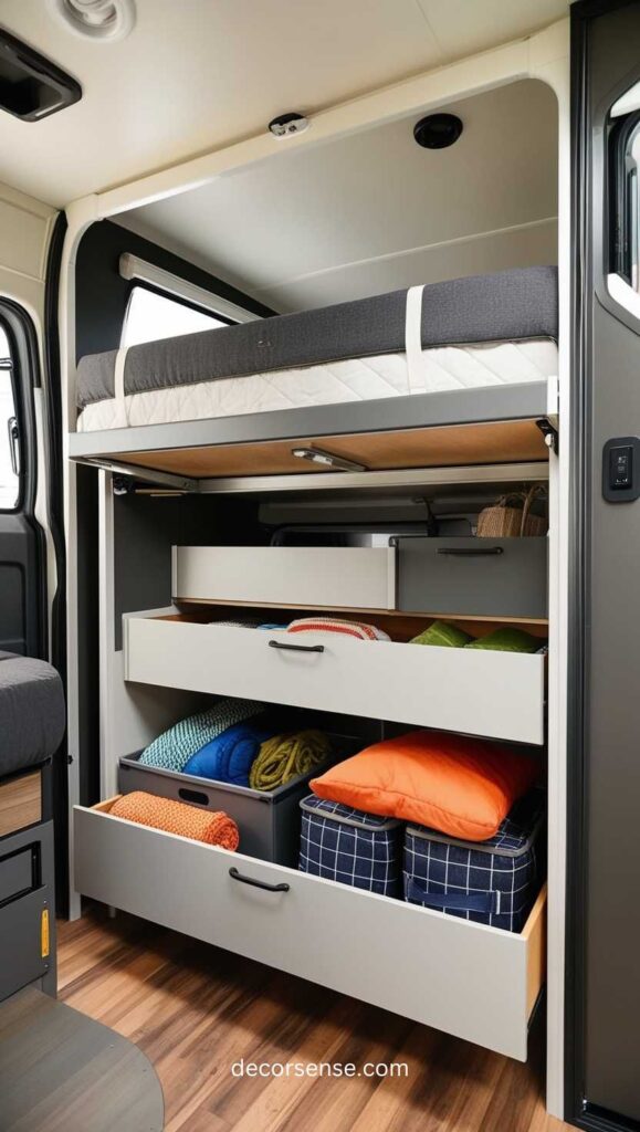 camper Under-Bed Storage