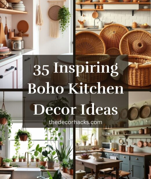 35 Inspiring Boho Kitchen Decor Ideas for a Cozy