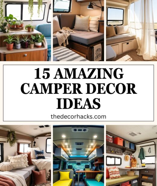 15 Amazing Camper Decor Ideas