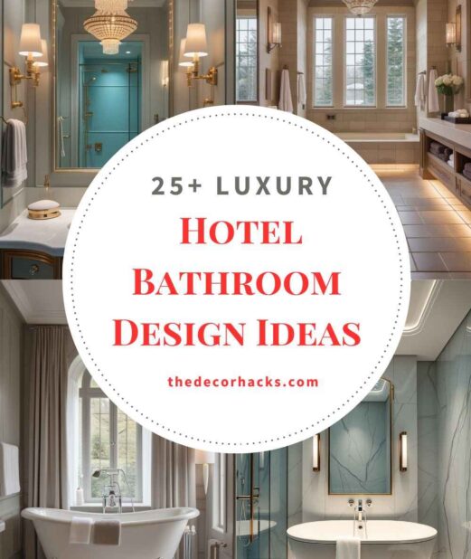 25+ Luxury Hotel Bathroom Design Ideas to Transform Your Home