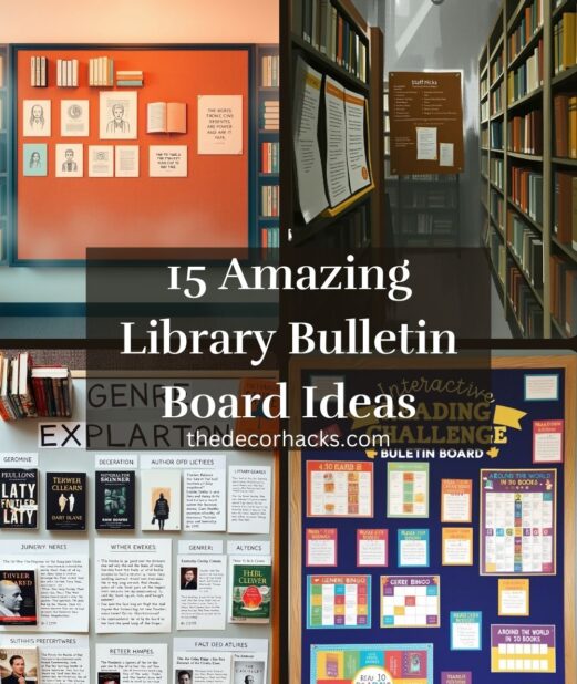 15 Amazing Library Bulletin Board Ideas