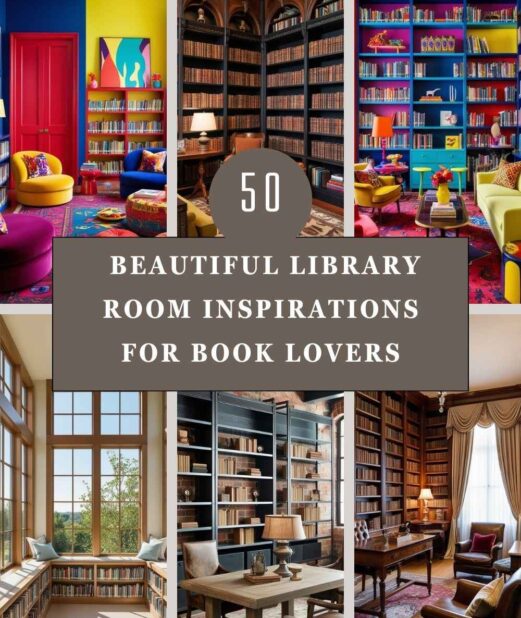 50 Beautiful Library Room Inspirations for Book Lovers