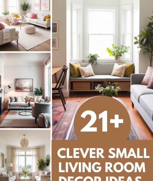 21+ Clever Small Living Room Decor Ideas You’ll Love