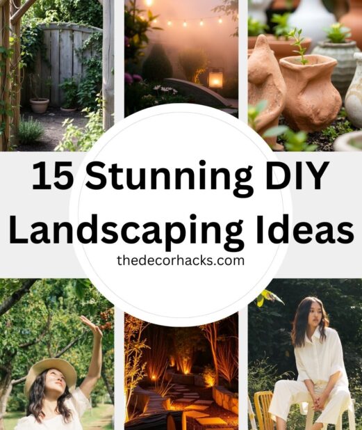 15 Stunning DIY Landscaping Ideas