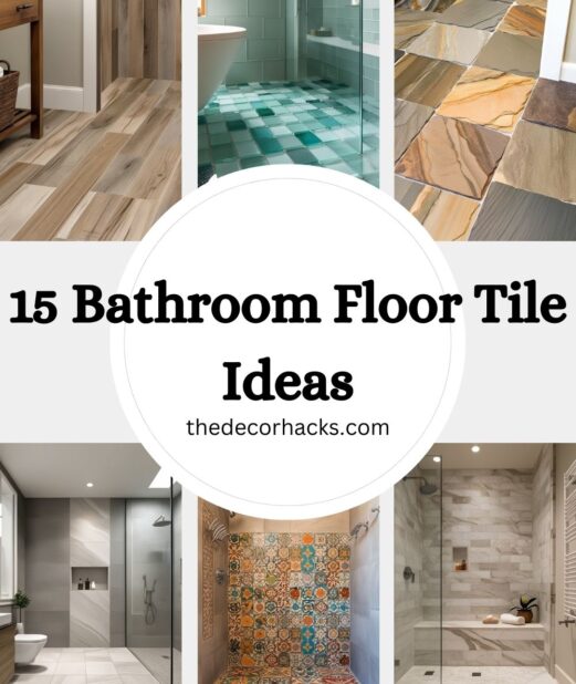 15 Bathroom Floor Tile Ideas Durable & Stylish Tiles for a Stunning Shower Floor