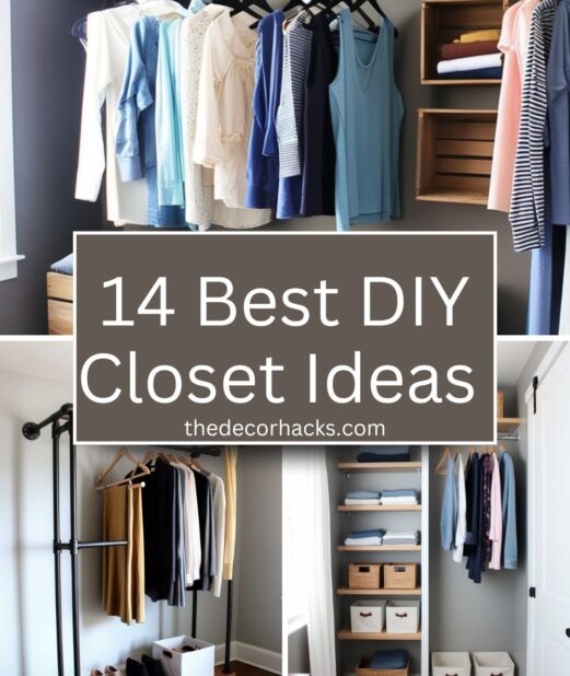 14 Best DIY Closet Ideas That Are Surprisingly Doable