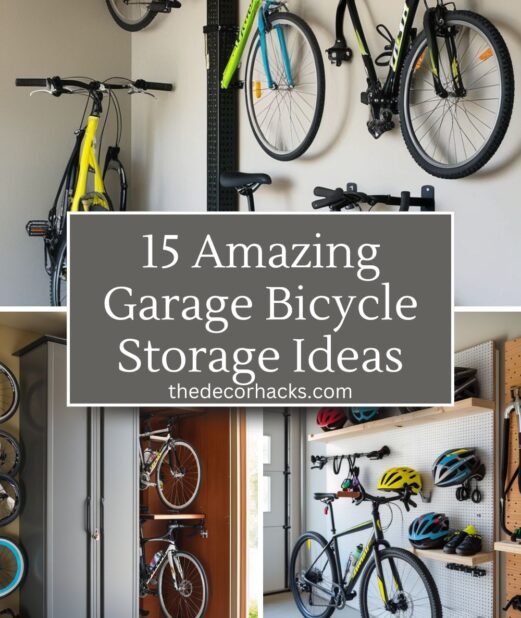 15 Amazing Garage Bicycle Storage Ideas