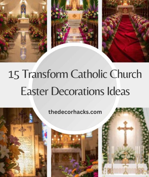 15 Transform Catholic Church Easter Decorations Ideas