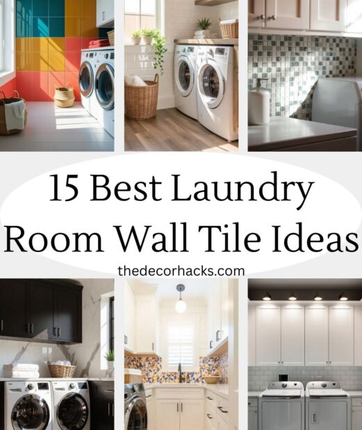 Best Laundry Room Wall Tile Ideas