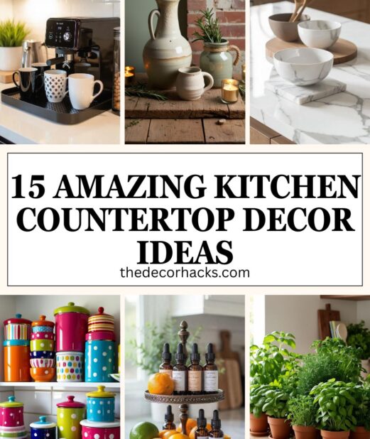 Amazing Kitchen Countertop Decor Ideas