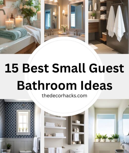 Best Small Guest Bathroom Ideas