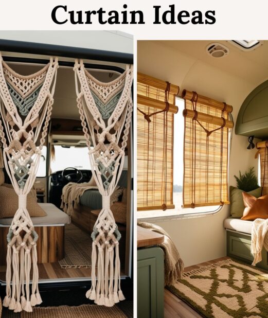 Amazing Camper Curtain Ideas​​​​​